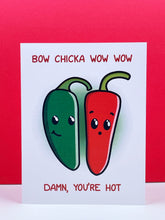 Load image into Gallery viewer, So Hot Jalapeño Card