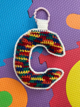 Load image into Gallery viewer, Baby's Alphabet Hanging Rattle