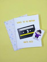 Load image into Gallery viewer, Cassette Tape You’s Old Card