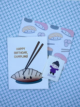 Load image into Gallery viewer, Happy Birthday Dumpling Card