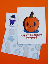 Load image into Gallery viewer, Happy Birthday Pumpkin Card