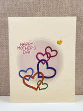 Load image into Gallery viewer, Mother’s Day Floating Hearts Card