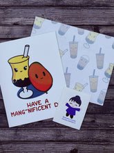 Load image into Gallery viewer, Have a Mangnificent Day Mango Slush Card