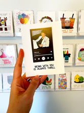 Load image into Gallery viewer, Thriller Song Card