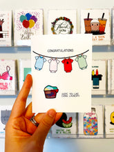 Load image into Gallery viewer, Loads of Laundry Baby Card