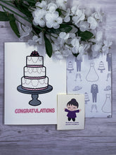 Load image into Gallery viewer, Wedding Cake Card