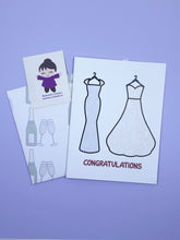Load image into Gallery viewer, The Outfits Wedding Card - 2 Gowns