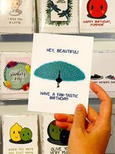 Load image into Gallery viewer, Peacock Fan-tastic Birthday Card