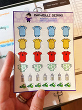 Load image into Gallery viewer, Hey Baby Sticker Sheet