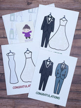 Load image into Gallery viewer, The Outfits Wedding Card - 2 Gowns