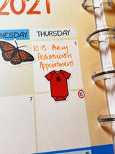 Load image into Gallery viewer, Hey Baby Sticker Sheet