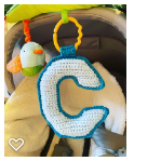 Load image into Gallery viewer, Baby&#39;s Alphabet Hanging Rattle
