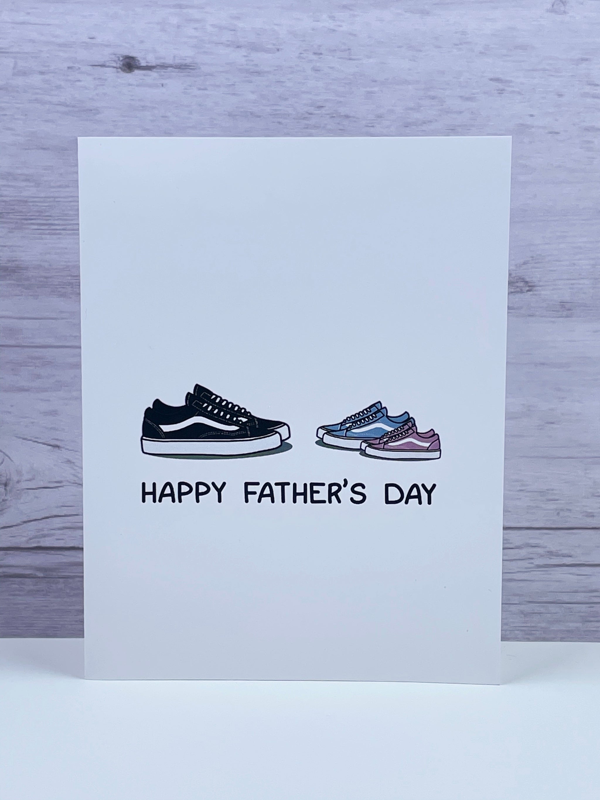 Sneakerhead Father s Day Card Vans daphadillz signs