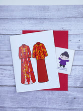 Load image into Gallery viewer, The Outfits Wedding Card - Traditional Chinese
