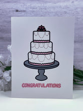 Load image into Gallery viewer, Wedding Cake Card
