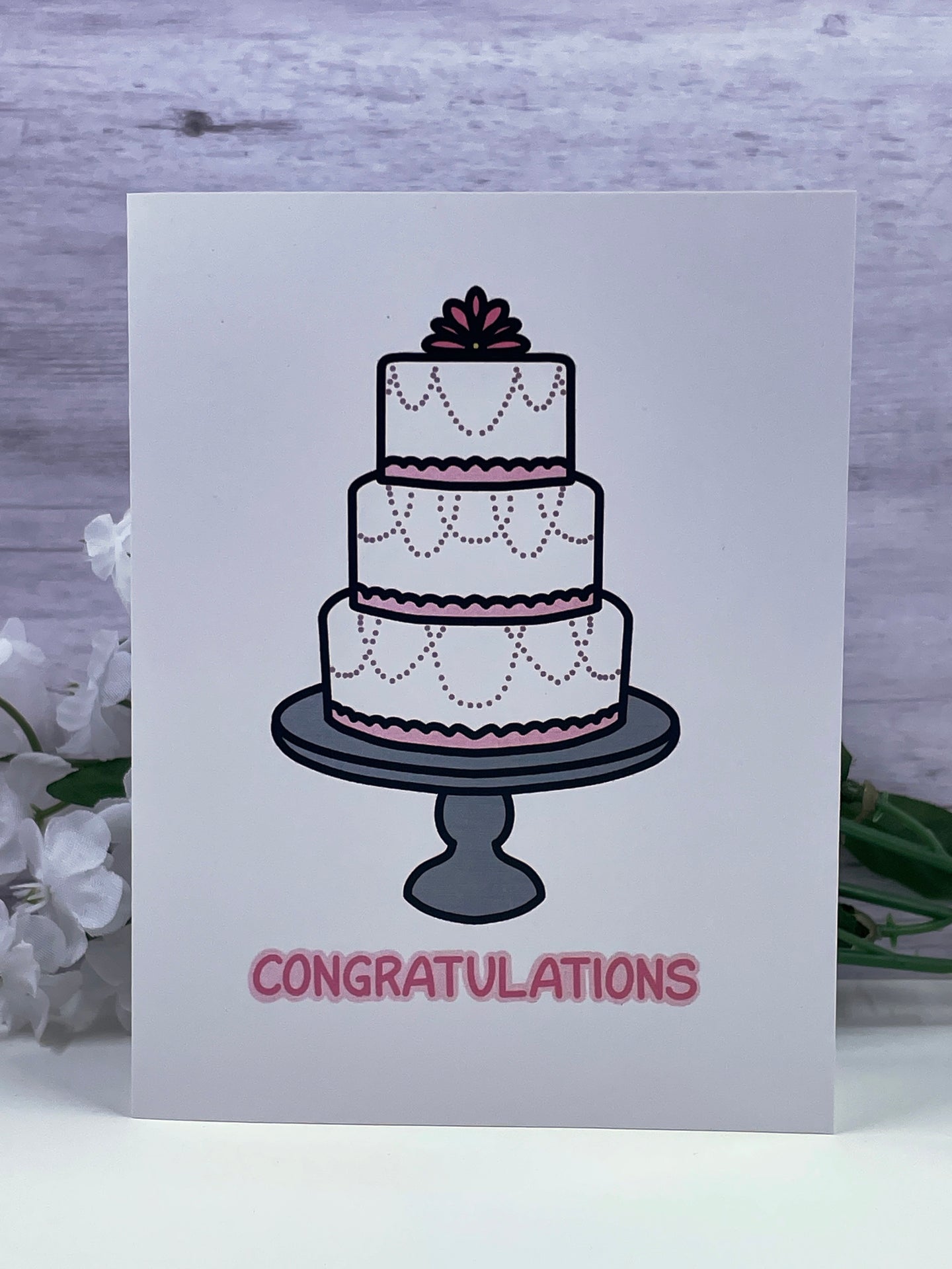 Wedding Cake Card