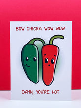 Load image into Gallery viewer, So Hot Jalapeño Card
