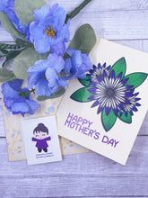 Load image into Gallery viewer, Happy Mother’s Day Floral Card
