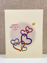 Load image into Gallery viewer, Mother’s Day Floating Hearts Card
