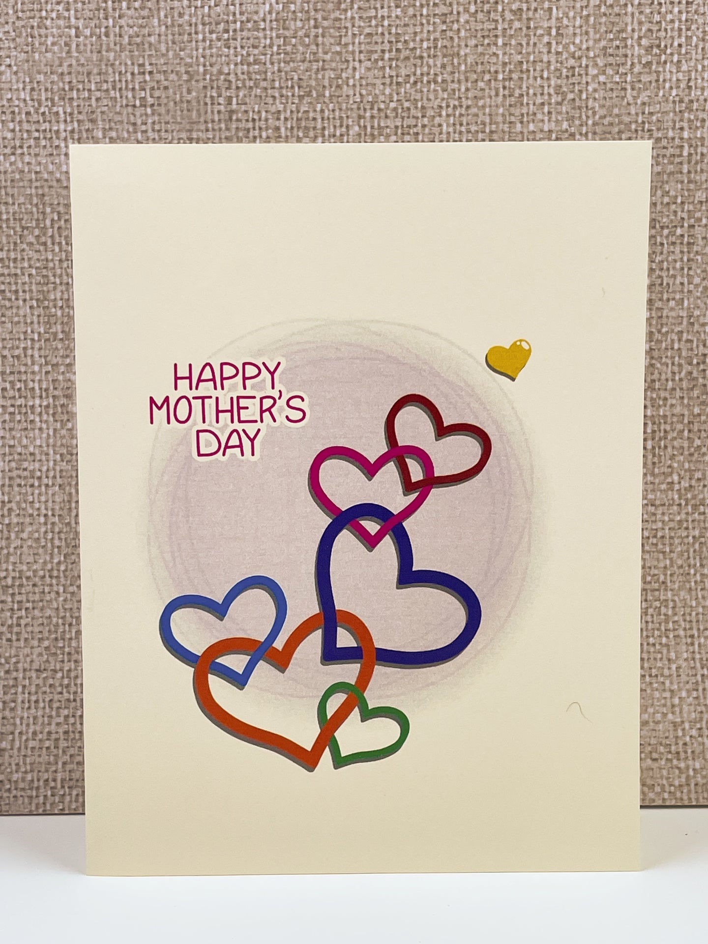 Mother’s Day Floating Hearts Card