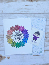 Load image into Gallery viewer, Rainbow Flowers Mother’s Day Card
