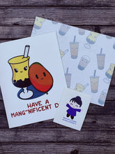 Load image into Gallery viewer, Have a Mangnificent Day Mango Slush Card
