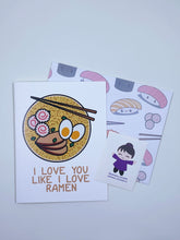 Load image into Gallery viewer, I Love You Ramen Card
