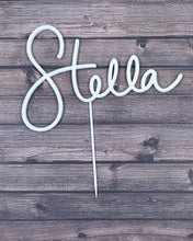 Load image into Gallery viewer, Custom Cake Topper - Single Name
