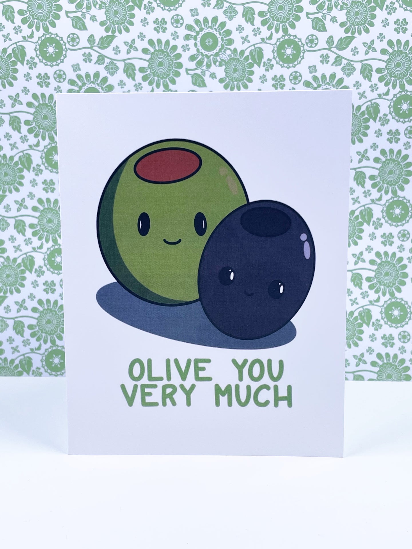 Olive You Card