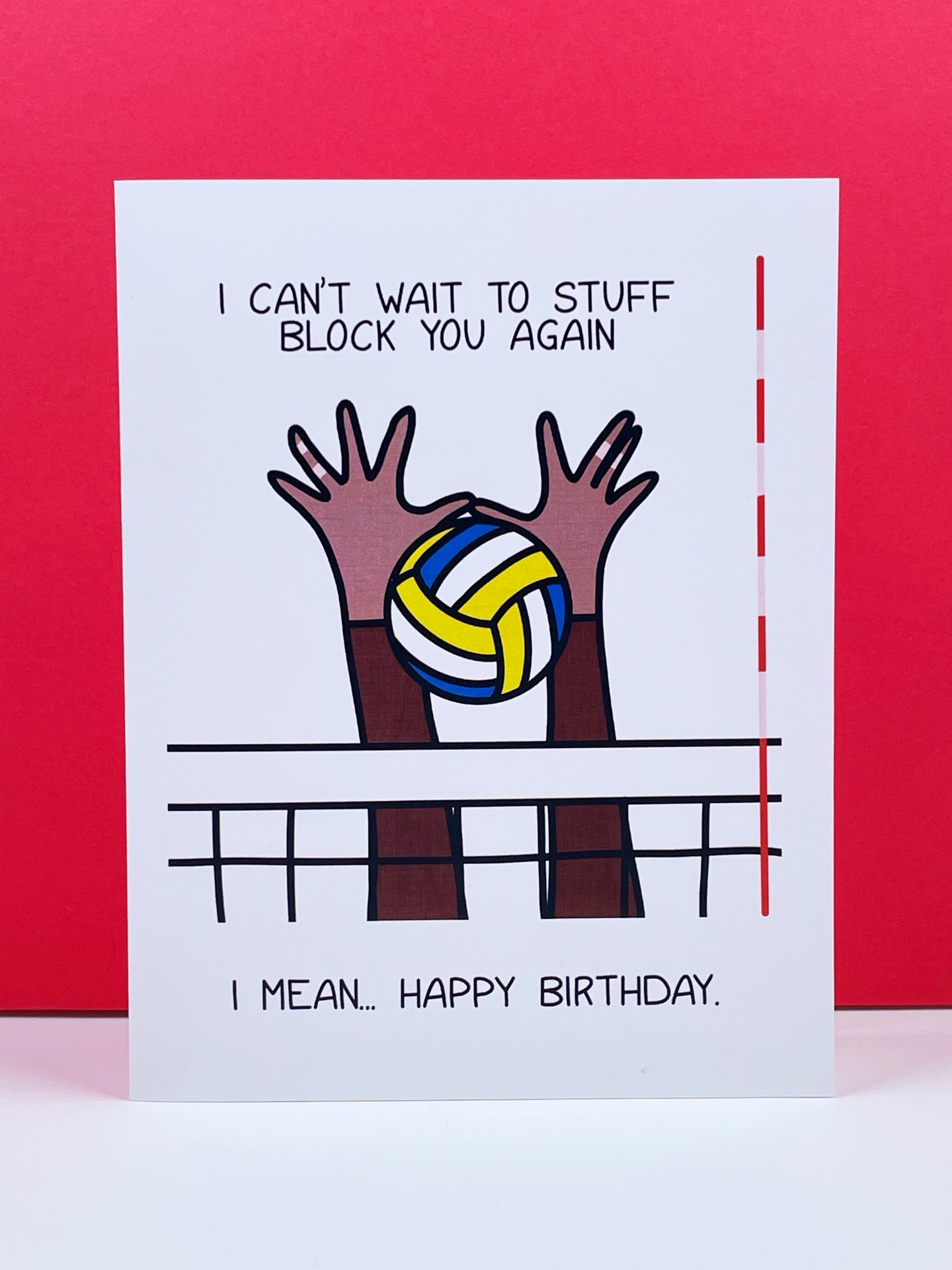 Stuff Block Birthday Card