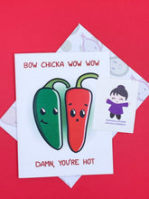 Load image into Gallery viewer, So Hot Jalapeño Card

