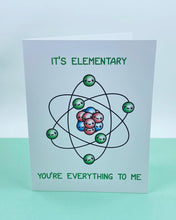 Load image into Gallery viewer, It’s Elementary Atom Card
