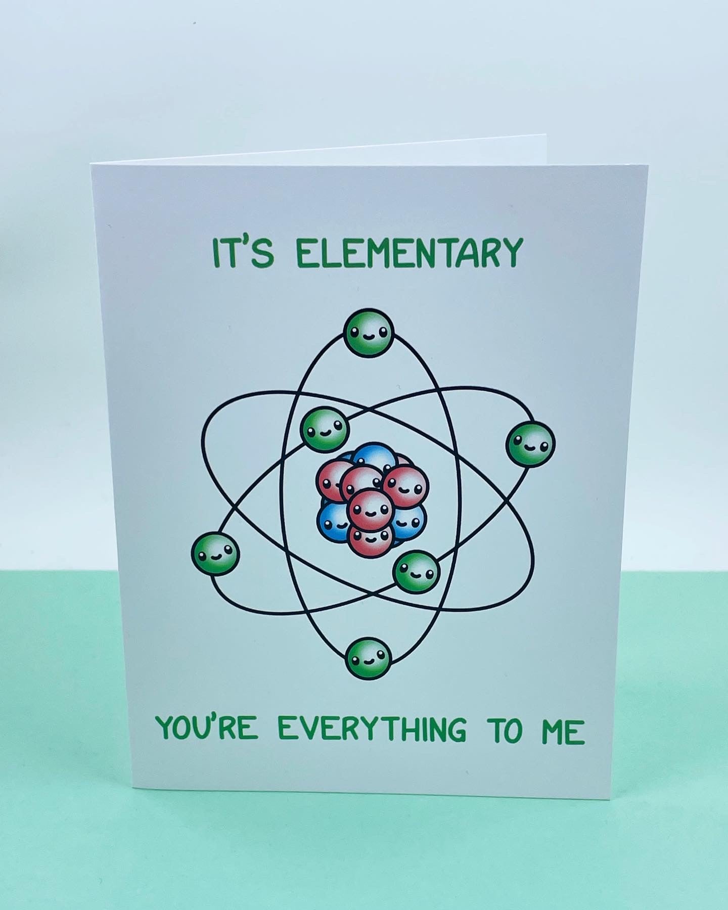It’s Elementary Atom Card