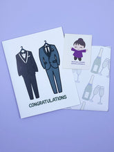 Load image into Gallery viewer, The Outfits Wedding Card - 2 Suits
