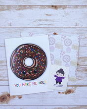 Load image into Gallery viewer, Make Me Hole Donut Card

