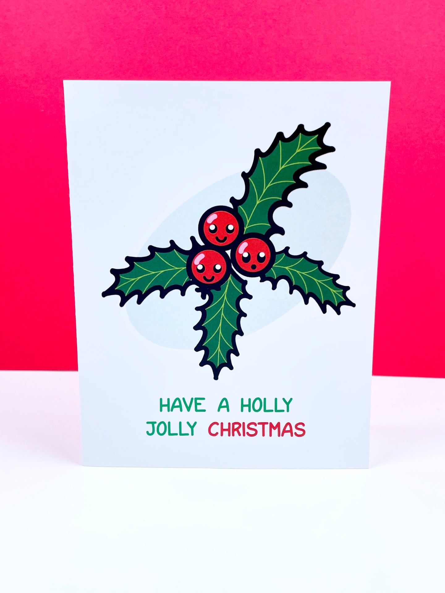 Holly Jolly Christmas Card