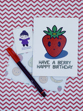 Load image into Gallery viewer, Have a Straw-berry Happy Birthday
