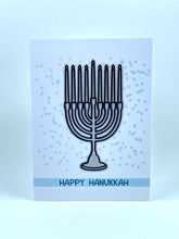 Load image into Gallery viewer, Menorah Hanukkah Card
